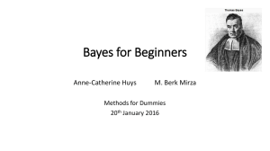 Bayes for Beginners