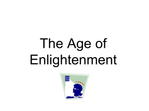 Age of Enlightenmen PowerPoint