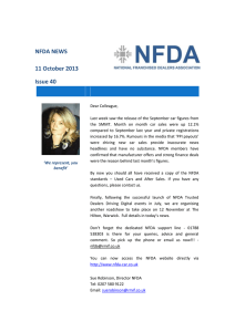 11 October 2013 - Retail Motor Industry Federation