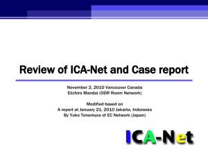 Review of ICA-Net and Case report
