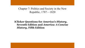 iClicker Questions for America's History, Seventh Edition and America
