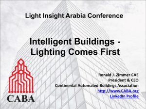 Lighting Systems - Continental Automated Buildings Association