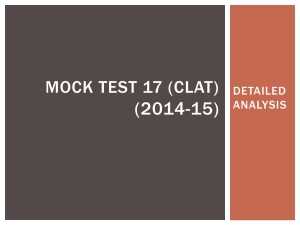 MOCK TEST 1 (2013-14)