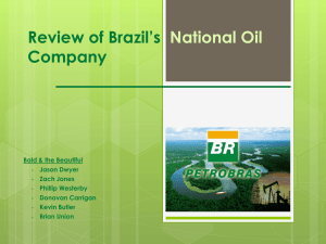 Review of Brazil's National Oil Company