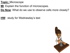 Microscope - TeacherWeb