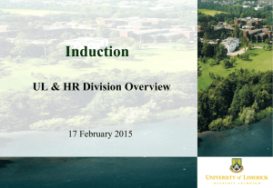 Human Resources Induction Presentation