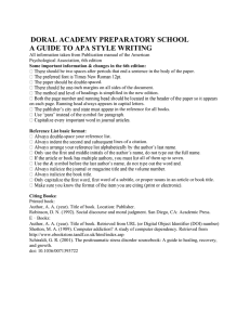 research paper1 - Doral Academy Preparatory