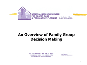 Family Group Decision Making 101