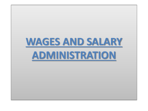 wages & salary administration definition wages & salary