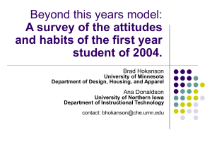 Beyond This Years Model - University of Minnesota Twin Cities