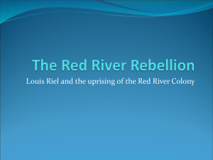 Red River Rebellion Powerpoint