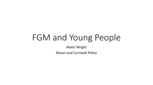 FGM and Young People
