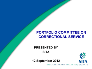 SITA Enterprise Architecture Planning Committee (EAPC)