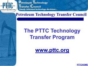 About PTTC - Drilling Engineering Association