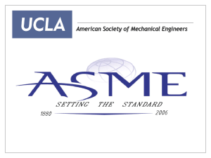 ASME - Mechanical and Aerospace Engineering