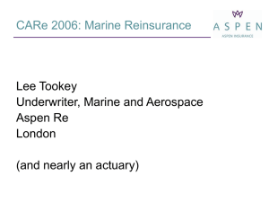 Marine Reinsurance Rating