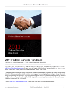 2007 - Federal Handbooks.com