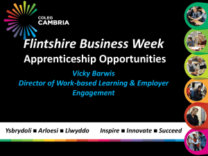What is an Apprenticeship - Flintshire Business Week