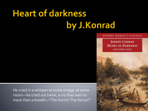 HHeart of darkness - To-read-or-not-to-read