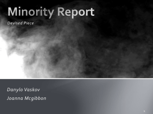 Minority Report powerpoint-1
