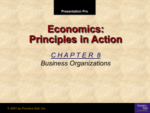 Economics Chapter 8 Notes.pps
