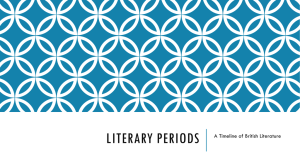 Literary periods