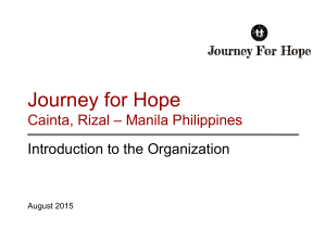 Journey for Hope