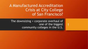 Slideshow: City College Accreditation Crisis