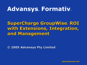 Formativ Overview