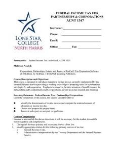 ACNT 1347 - Lone Star College System