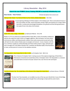 Library Newsletter - May 2014