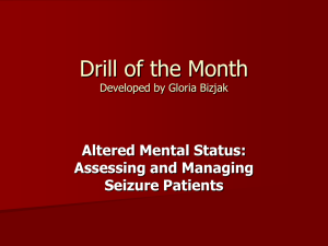 Drill of the Month Developed by Gloria Bizjak