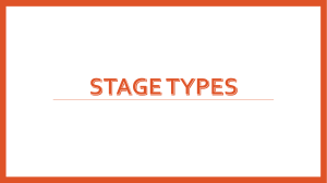 Stage types