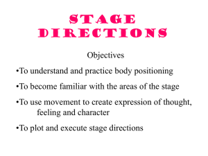 Chapter 6 Stage Directions