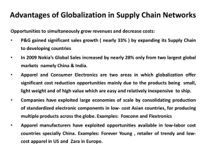 Advantages of Globalization in Supply Chain