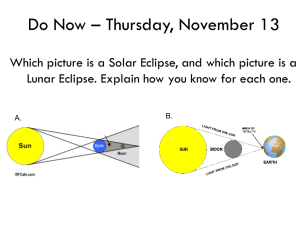 Eclipses 2014 - Solon City Schools