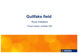 Gullfaks field