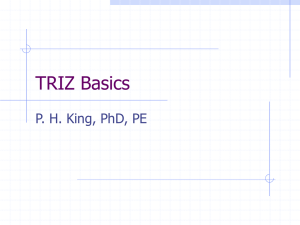 TRIZ Basics