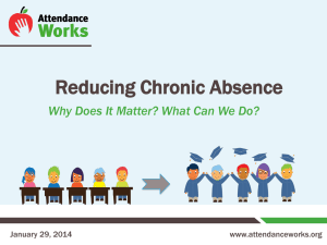 What is Chronic Absence?