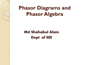 Phasor Diagrams and Phasor Algebra