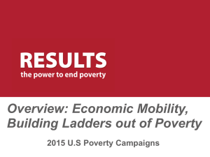 U.S. Poverty Economic Mobility Campaigns Overview