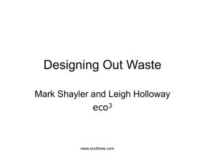 Designing Out Waste IEMA