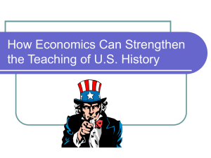 Supply and Demand - Focus: Understanding Economics in US History