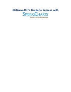 Guide to Success with SpringCharts
