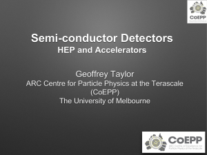 Semi-conductor Detectors HEP and Accelerators