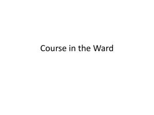 Course in the Ward