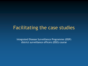 Facilitating Case Studies