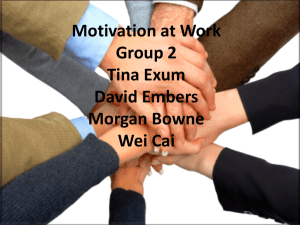 MGMT Motivation Project