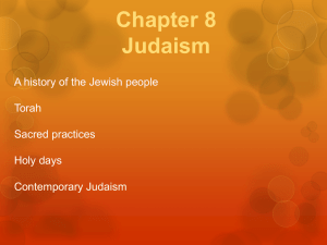 Judaism/Christianity