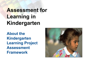 Assessment Framework Overview PowerPoint